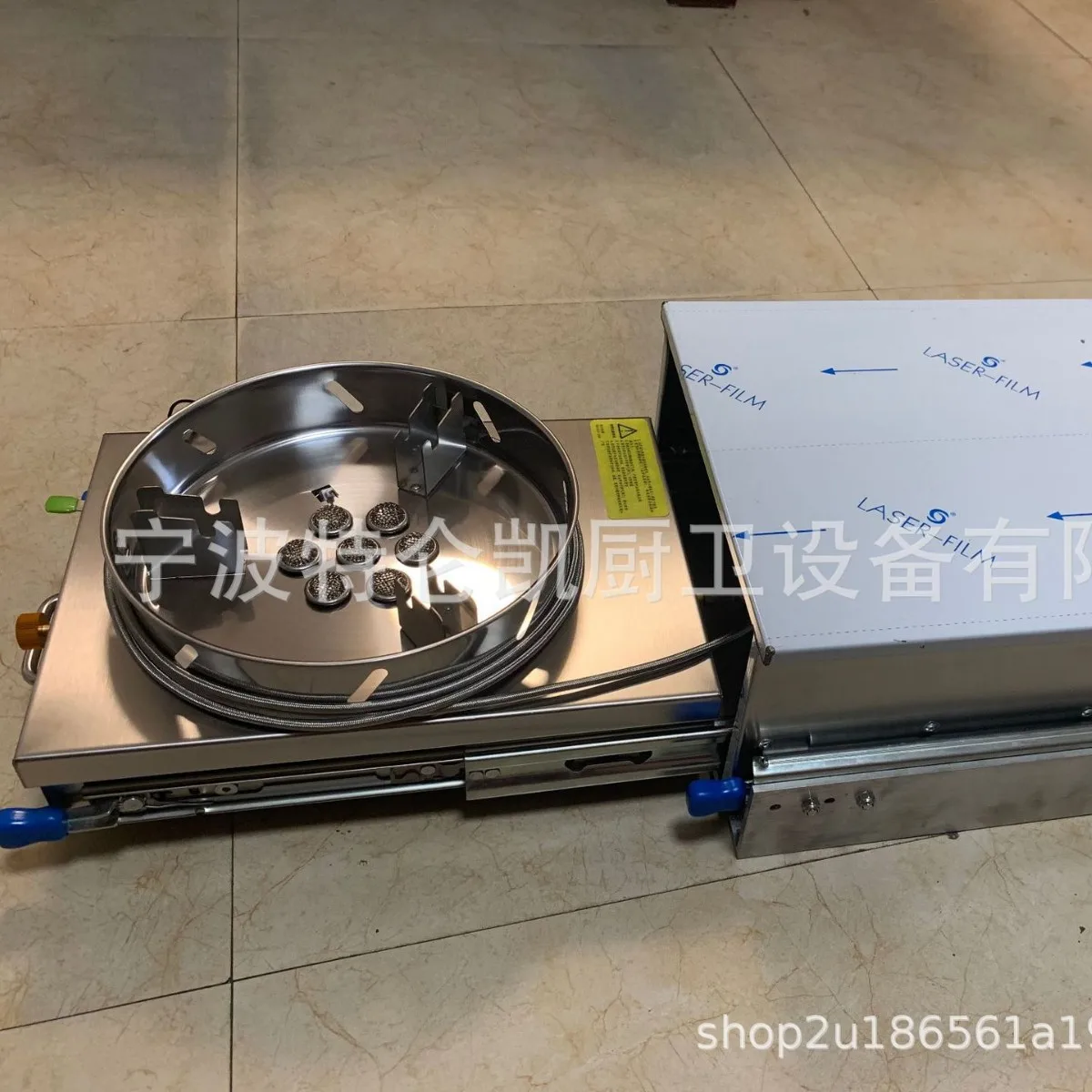 

RV Нержавеющая сталь RV Внедорожник Открытый выдвижной кухонный мини-газовая плита с раковиной