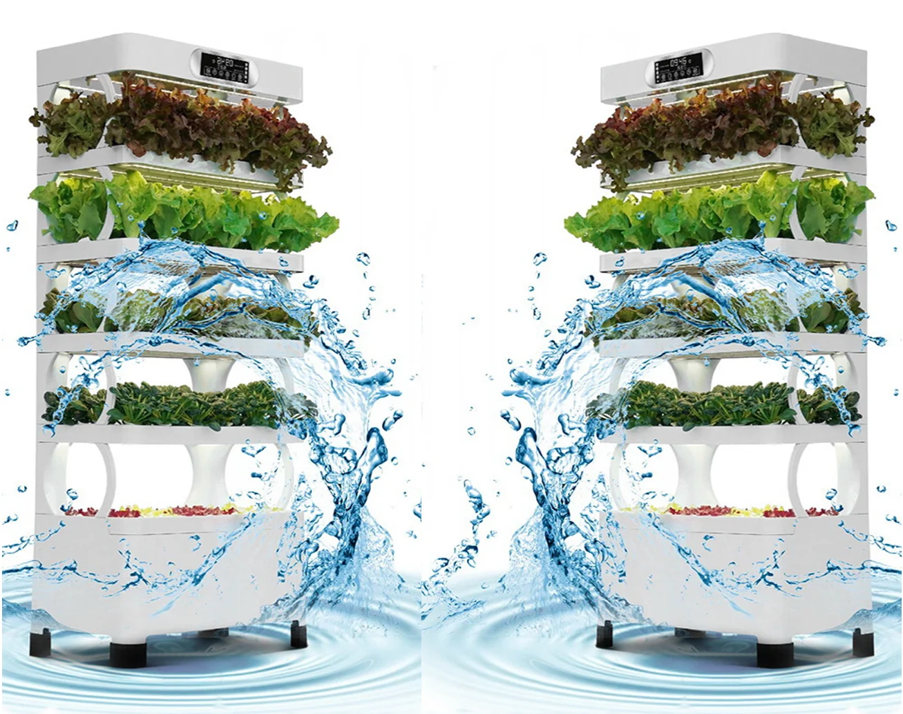 

Herb Grow System 24W With Grow LightsLED Indoor Garden Decorative Hydroponic Portable Vegetable Home Gardens