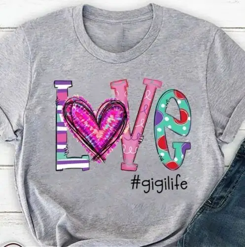 Love Gigi Life Matching Family T-shirt S-5XL