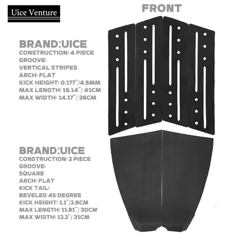 Surf Traction Pad SUP Board Surf Deck Pad Surf Grip EVA For Surfboard Longboard Paddle Board Combination Pad