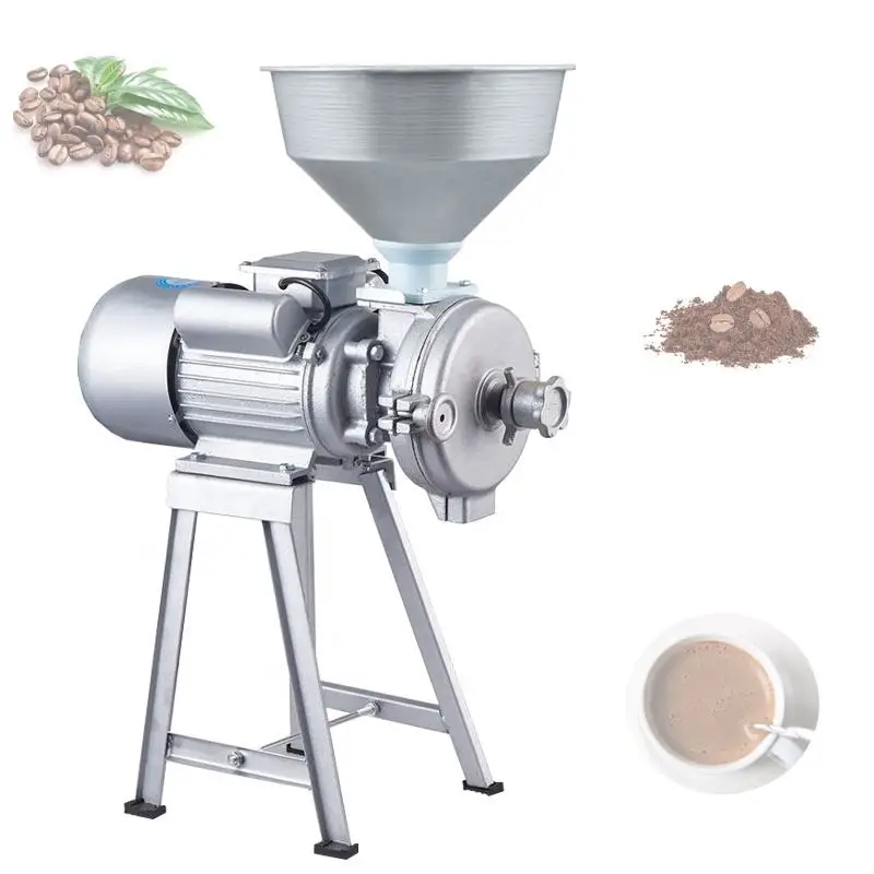 Wet And Dry Small Home Use Grains Grinder Grain Milling Machine/Grain Mill Grinder