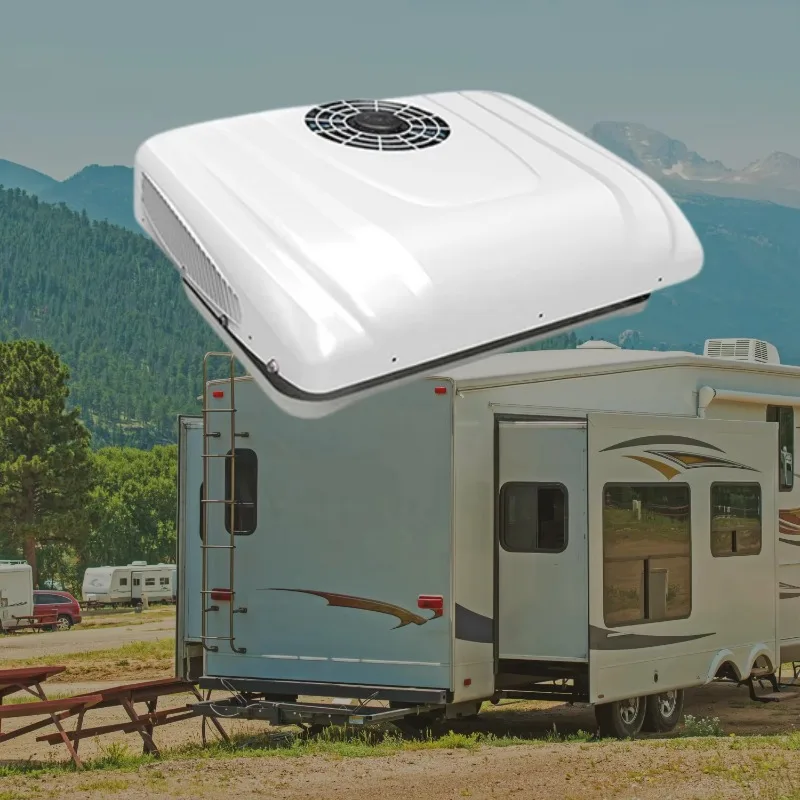 RV شاحنة حفارة البناء مركبة حافلة شاحنة النائم جديد 12 فولت 24 فولت وقوف السيارات تكييف الهواء