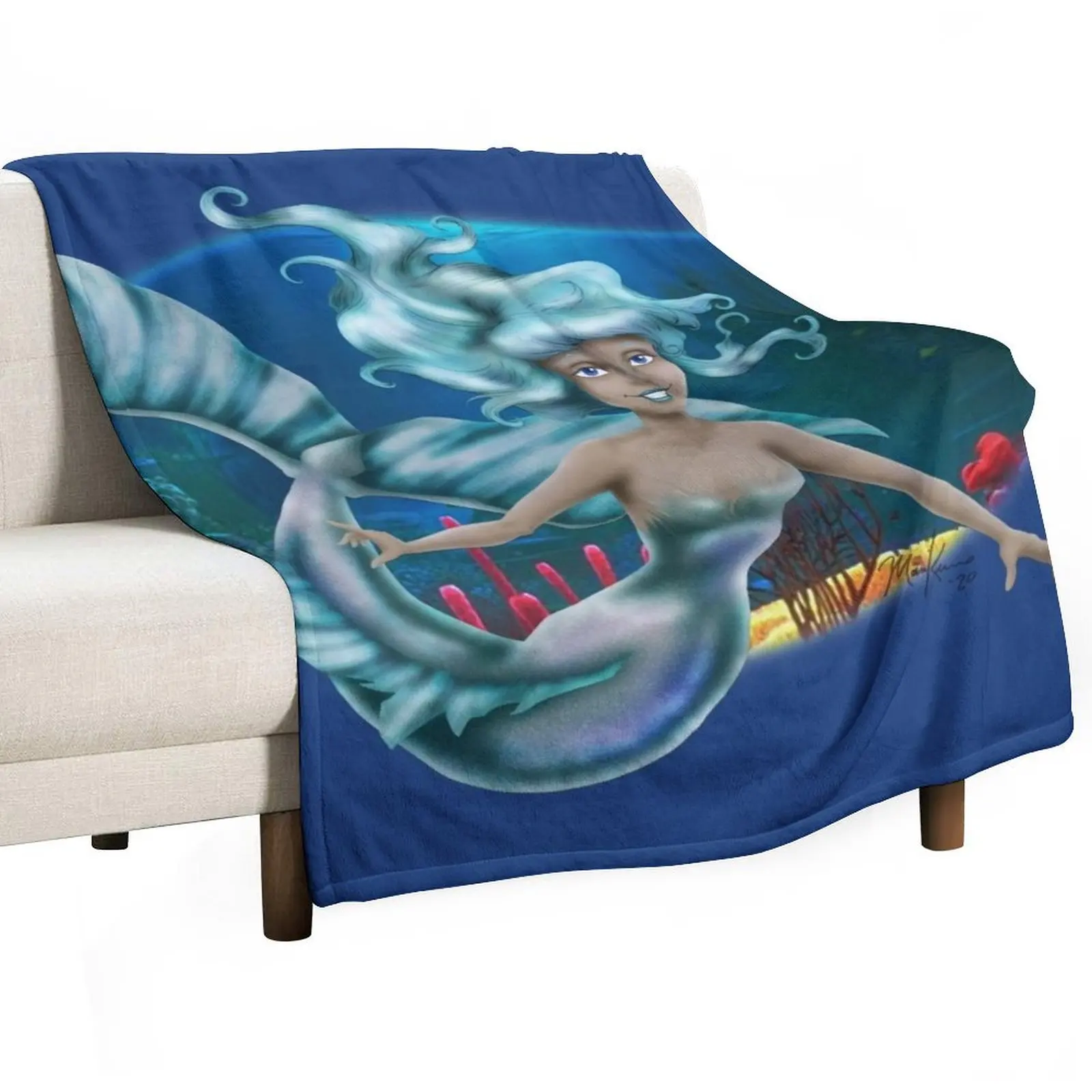 The Siren Throw Blanket Softest Stuffeds Blankets