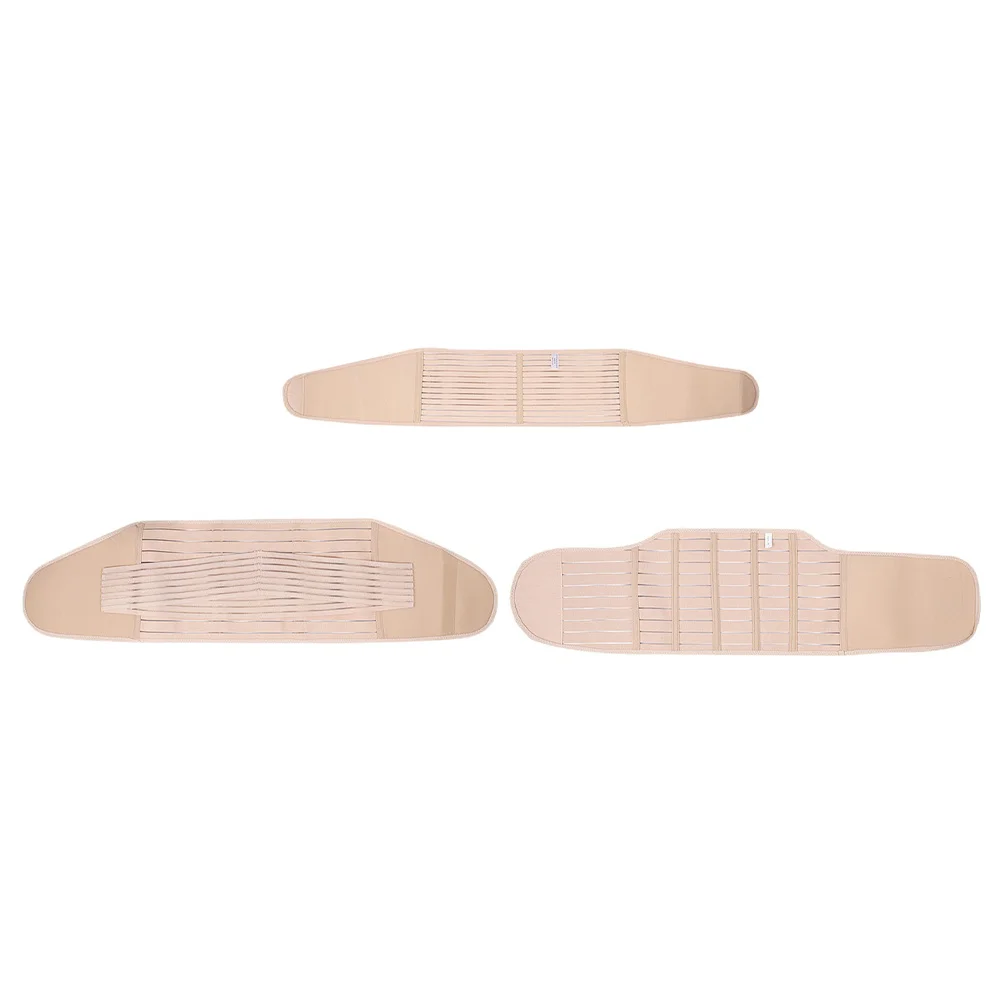 3 قطعة حزام البطن بعد الولادة البطن الموثق مقاومة للاهتراء المهنية النساء تشكيل الجسم التخسيس اليوغا الرياضة آمنة مرنة