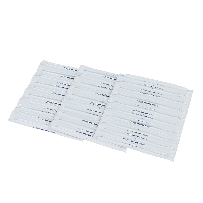 Cotonetes de algodão álcool molhado, cabeça dupla limpeza vara para iqos 2.4 plus ltn, 100pcs