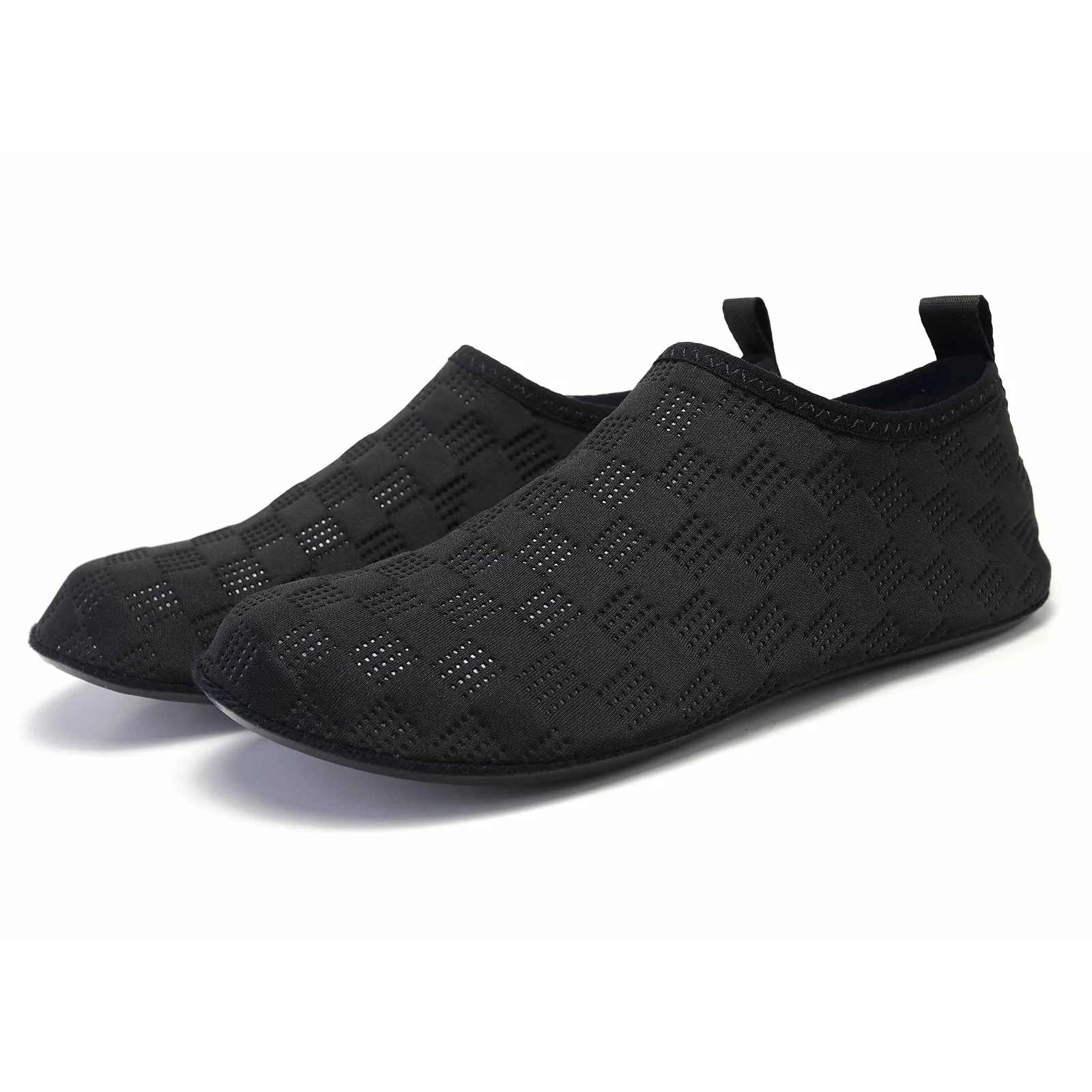 Black Quick Dry Water Shoes Barefoot Aqua Socks Non-slip Soft Sole For Beach Swim Surf Yoga Fitness Exercise Unisex