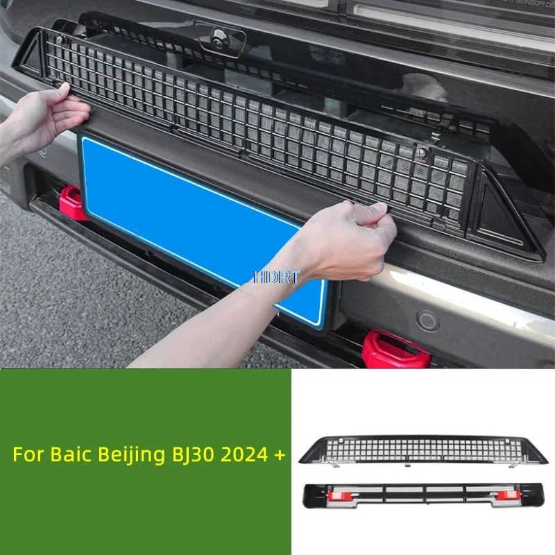 

Car Styling Insect Dust Proof Net For Baic Beijing BJ30 2024 + Front Bumper Water Tank Racing Grills Cover Accessories Auto Part