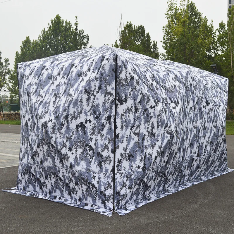 Outdoor ice fishing tent outdoor tent camping tent thickened padded cotton camping  extremely cold warm cold windproof