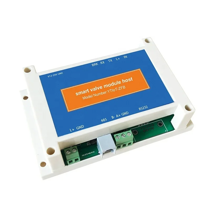 Host de control de válvula agrícola 2025 para riego inteligente, dispositivo controlador decodificador de riego con ahorro de agua, puerta de enlace lorawan para exteriores