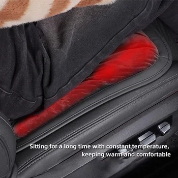 適用於大眾高爾夫MK2 MK3 MK4 MK5 MK6 MK7的3D法蘭絨汽車座椅套,冬季保暖防滑汽車座椅墊 10 最佳銷售 高爾夫mk7汽車座椅套 - №4