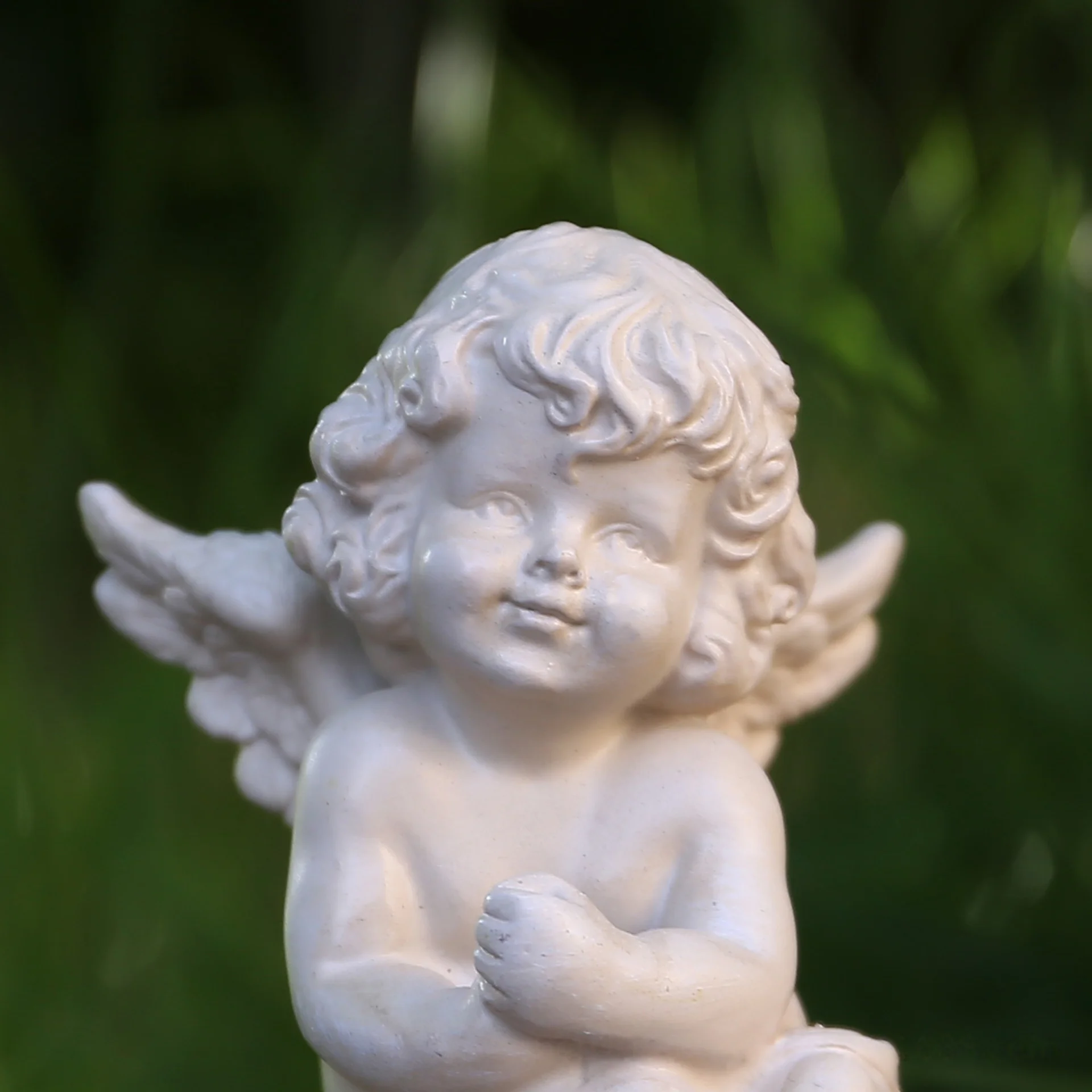 Cupid Fishing Figurine Exquisite Ornament With Fishing Rod And Fish Ideal For Home Garden Decor Ornament Yard & Garden Decors