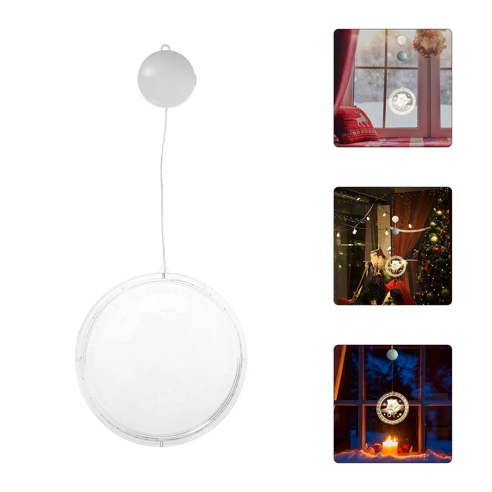 

Christmas String Lights Artificial Window Hanging Small Holiday Decor for Decoration Lamp Indoor Decorations