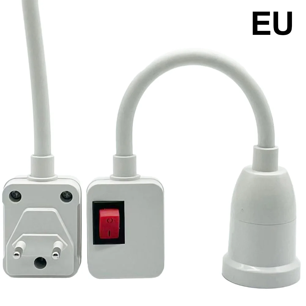 Convenient Switch E Socket Lamp Bulb Holder LED Table Lamp Energy Saving Design LED Table Lamp Base Bulb Holder