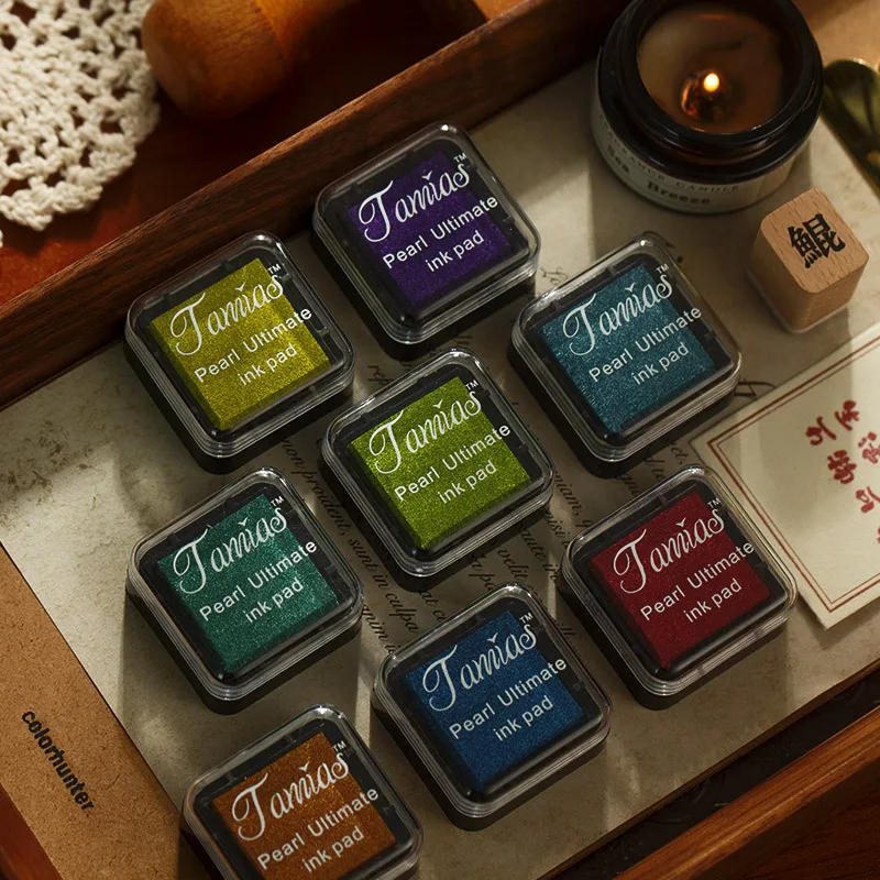 

Металлическая прокладка для штампов, сделай сам, скрапбукинг, металлическая прокладка для чернил, жемчужная прокладка для резиновых штампов, инструменты для штамповки