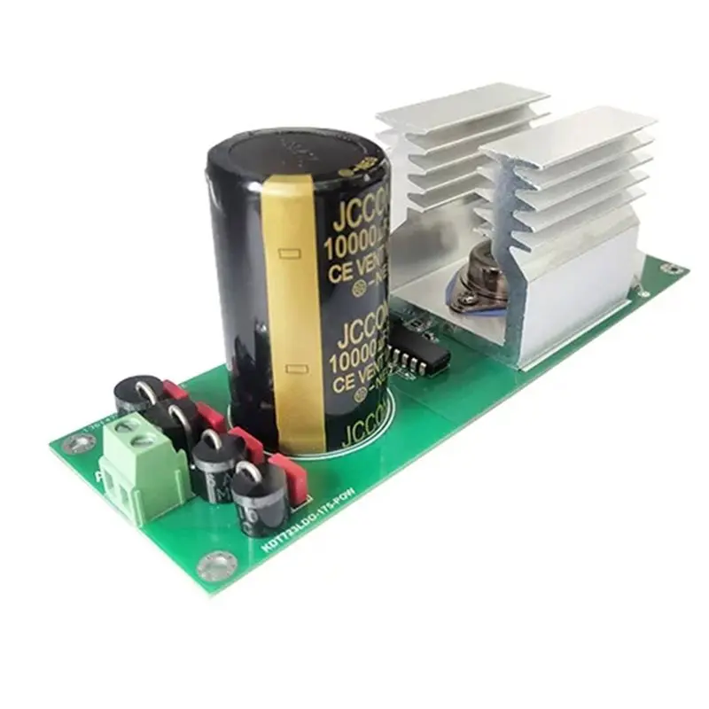 ABMS-Adjustable Unipolar Voltage 2N3055 Linear Power Supply Module Featuring Over-Current& Over-Voltage Protection(2Mv Ripple)