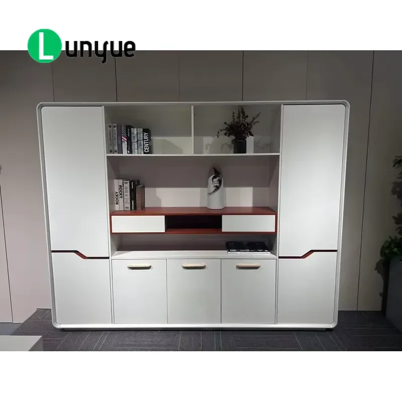 Wooden File Cabinet with Door Designer Office Storage Furniture for Home Business Document Organization Sturdy Space Saving