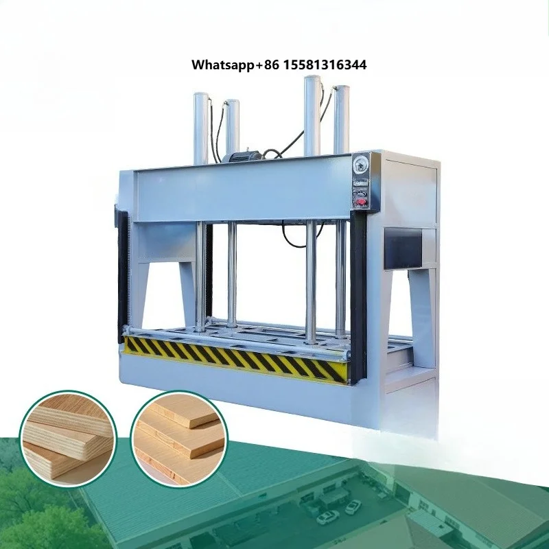 Hydraulic Plywood Melamine Board Laminate Furniture Wood Door Flooring Woodworking Cold Press Making Pressing Presser Machine