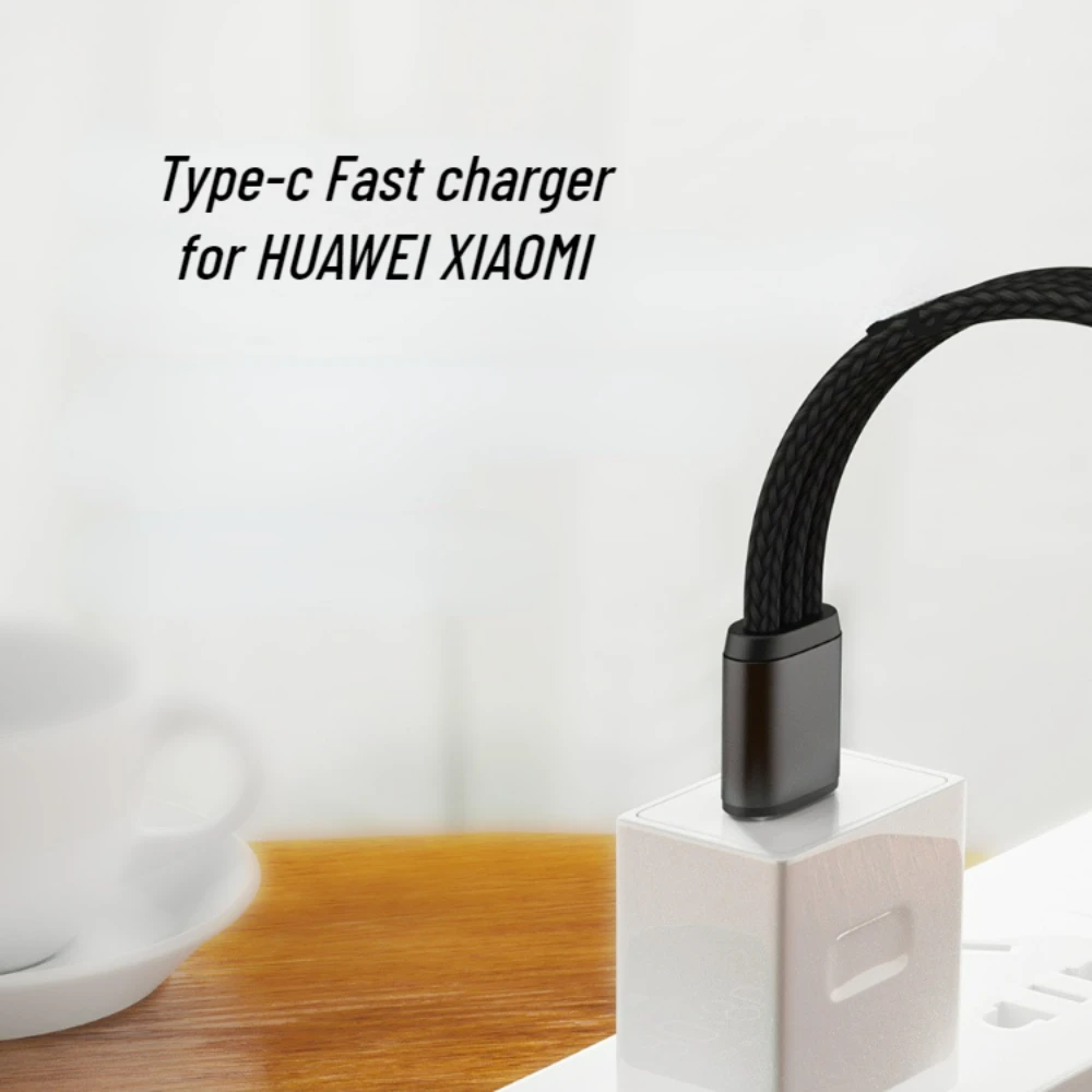 PD 20cm Multi USB C Fast Charging Cable 3 in 1 2A Data Cord Charger Type C to 3 Type C for Samsung Huawei Xiaomi Phone Cable