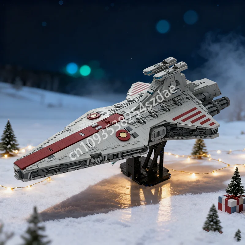 

3201 шт. MOC Venator Class Star Destroyer боевая модель строительные блоки строительная сборка DIY Рождественский подарок креативная игрушка для детей