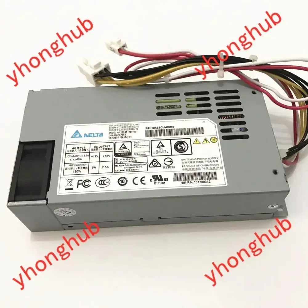 

Delta Electronics DPS-200PB-185 A Серверный блок питания Блок питания 190 Вт Видеорегистратор Hikvision
