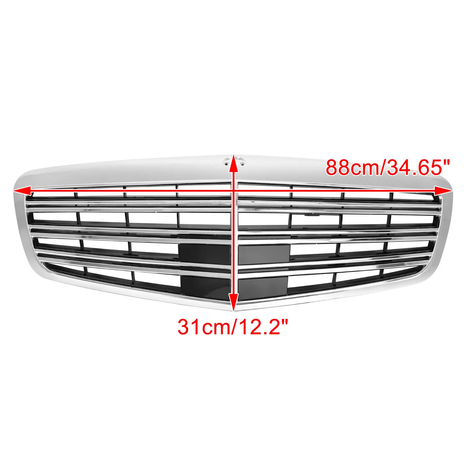 Artudatech Front Grille Grill Fit Mercedes Benz S-Class W221 S550 S600 S63 S65