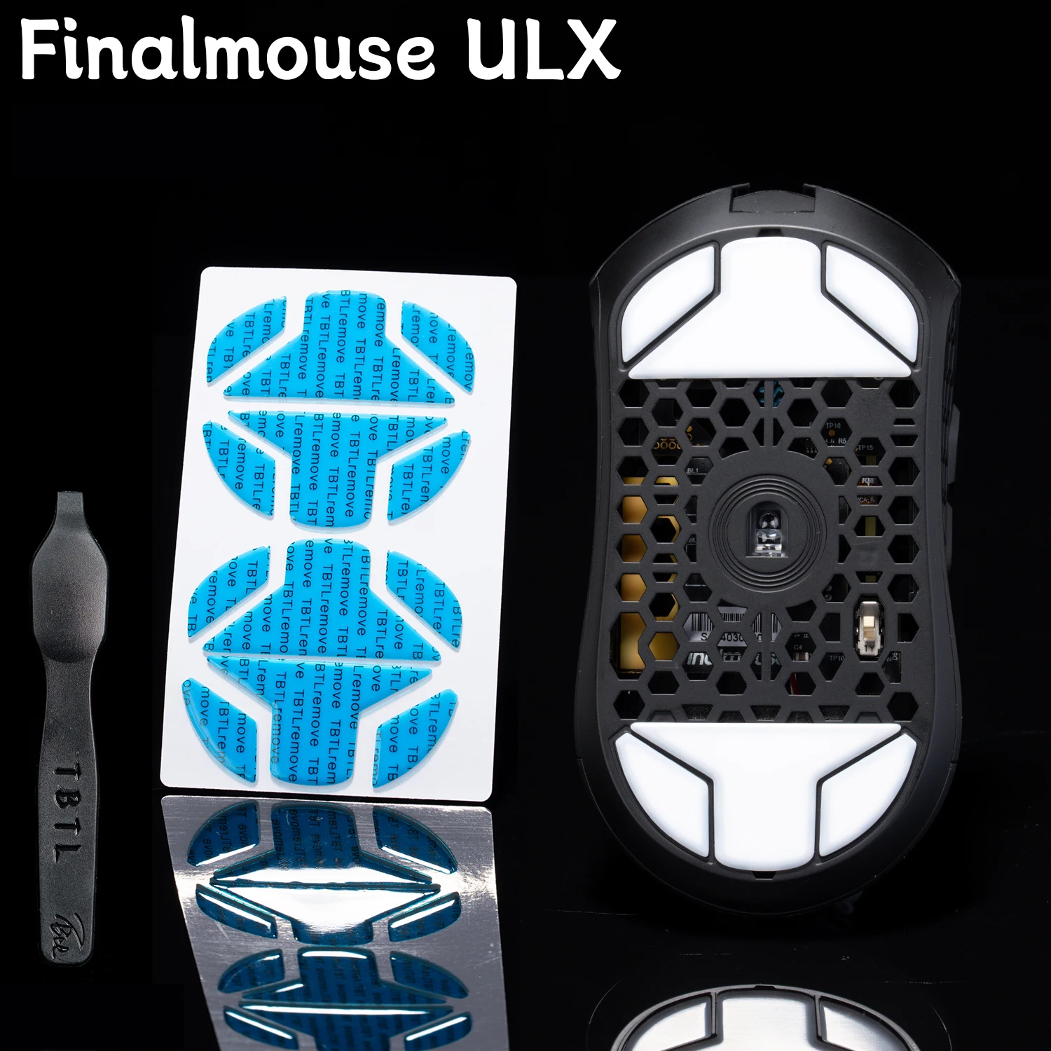 BTL Mouse Feet Skates For Finalmouse ULX S M L Wireless mouse PTFE Replacement Glide Feet Pads Mouse Sticker For Finalmouse ULX