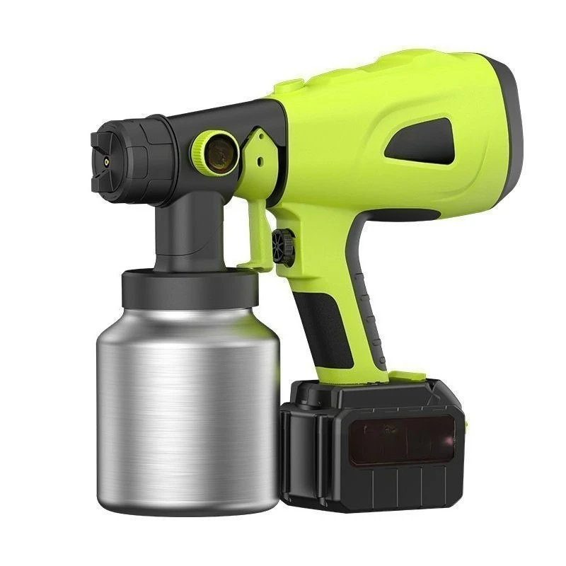 

Spray gun High atomization paint spray gun Latex paint spraying machine Household small lithium battery painting artifact