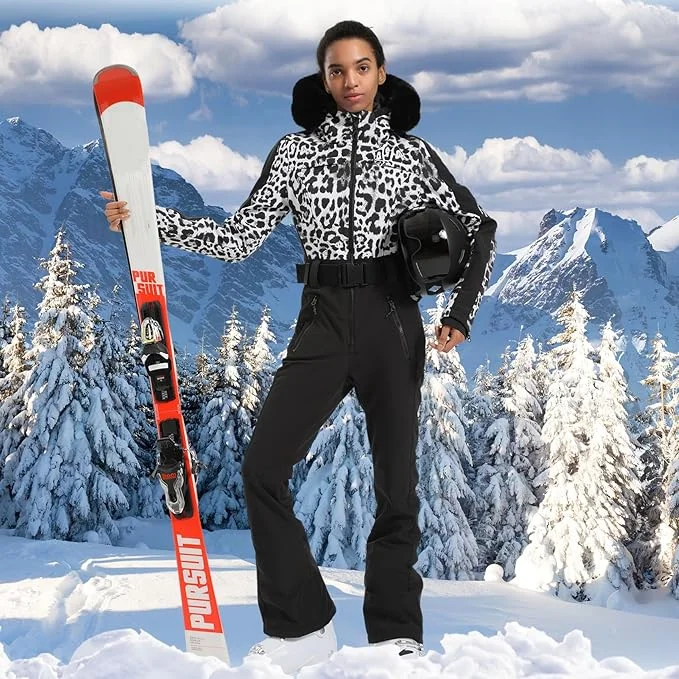 GSOU SCHNEE Einteiliger Skianzug Frauen Verdickung Snowboard Weibliche Overalls Winter Winddicht Wasserdicht Atmungsaktive Kleidung Skifahren – Detail 24