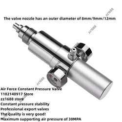 Reguladores à Prova de explosador para fora aera rea, vallevula de pressoute, Condor PCP, Buraco hunico, 8mm, 30mpa, 350bar, 45