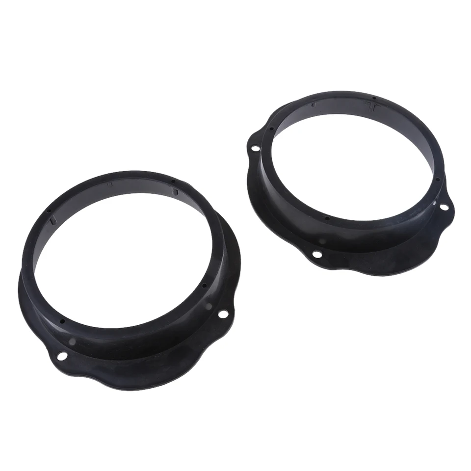 Opatiny 2 anelli distanziatori per altoparlanti da 16,5 cm, per Skoda Tiguan Passat porta anteriore, telaio di montaggio per tweeter in plastica da 8 a 6,5 pollici