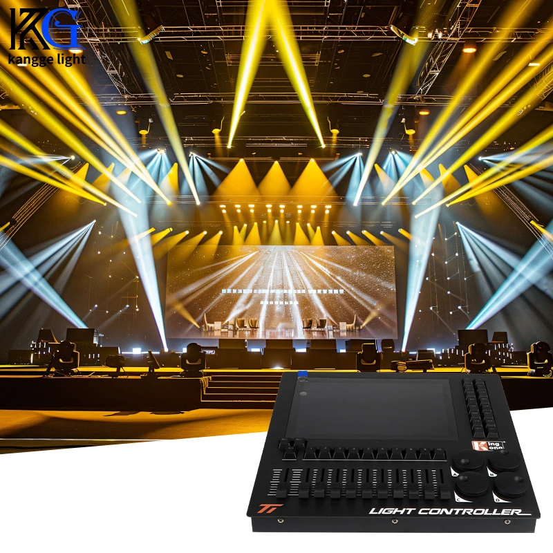 DMX Professional  Stage Console DMX Party Bar Touch Console Show Controller Lighting Console for DJ Disco Night Club