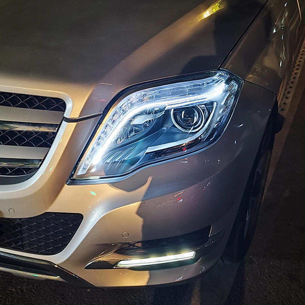 

Auto Headlights Upgrade High Configure LED Projector Lens Accessories For Benz GLK X204 2013-2015 Car Front Lamps Assembly