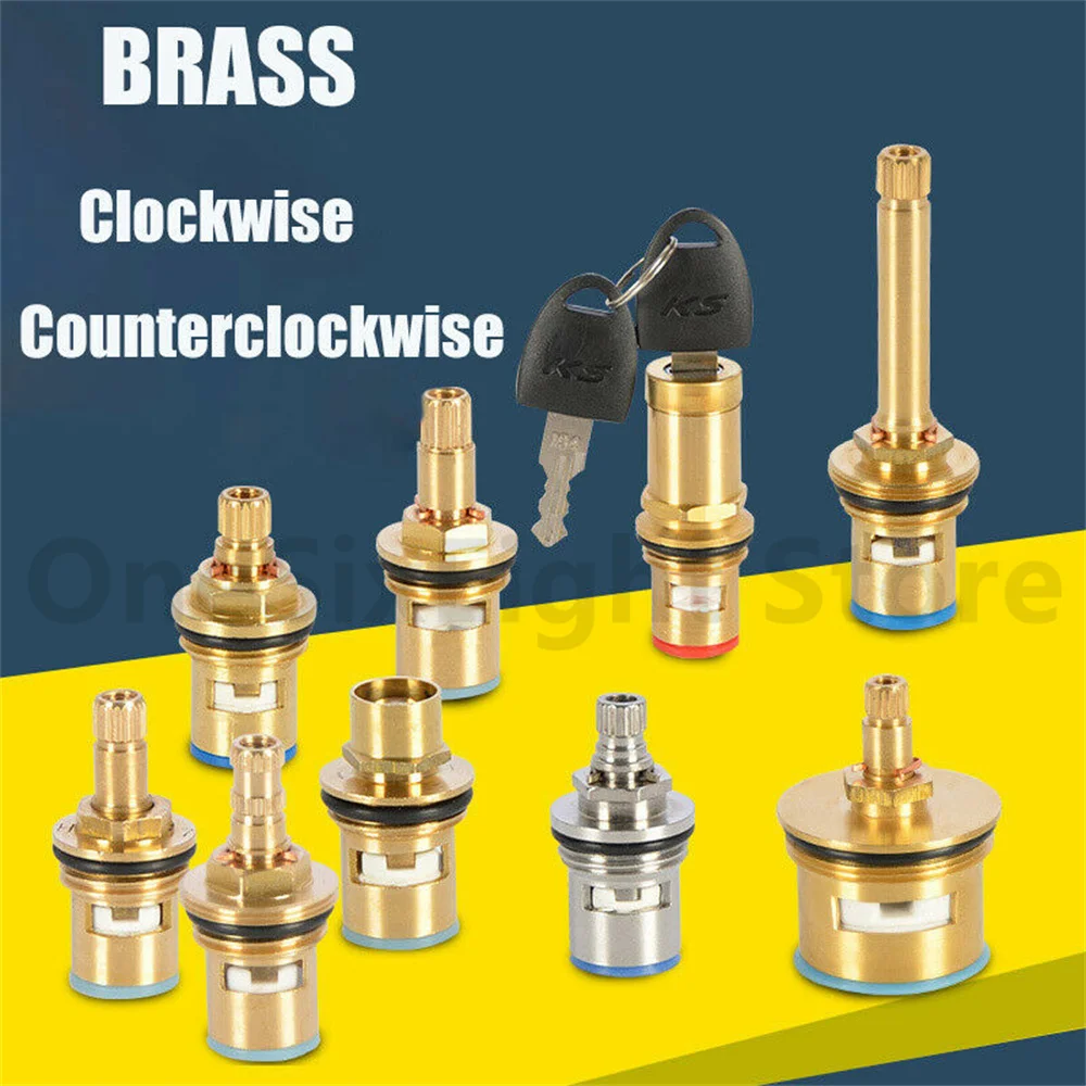 Brass Tap Top Valve Body For Tap Valve Insert Top