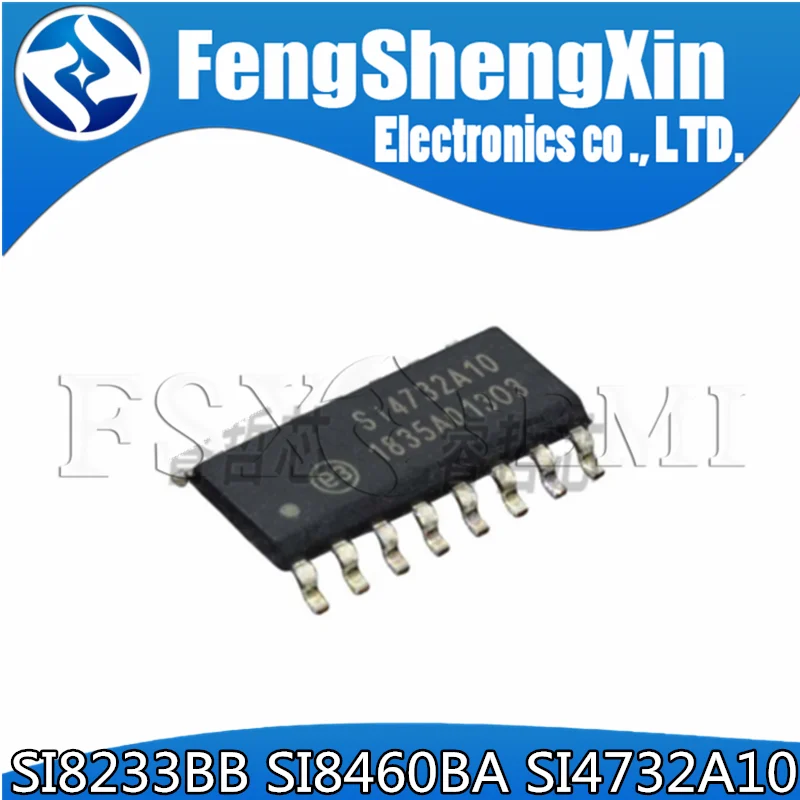 

5pcs SI8233BB-D-IS1R SI4732-A10-GSR SI8233BB SI8460BA SI8460BA-B-IS1 SI4732A10 SOP