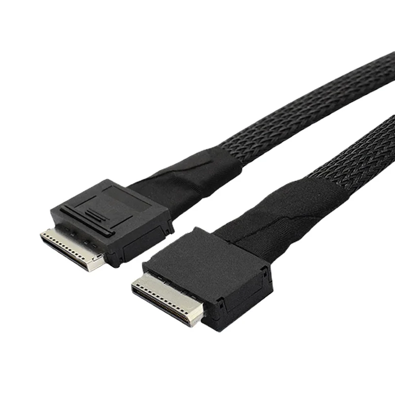 

For Oculink SFF 8611 8i to SFF 8611 8i High Speed Data Transmission SFF-8611 PCI-Express Cable For Server Data Transfer Line