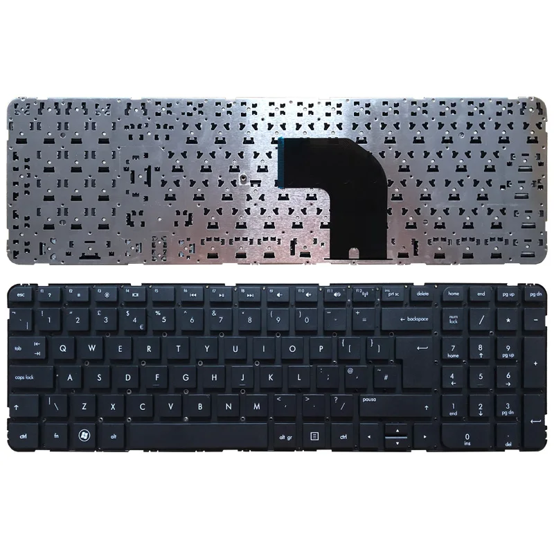 UK laptop keyboard for HP g6-2000 G6Z-2000 2328tx 2233 2301ax g6-2100 G6-2163sr G6-2001TX G6-2025TX G6-2145TX G6-2025 No frame