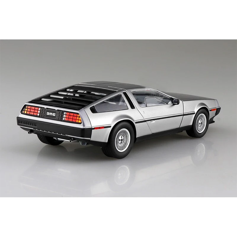 Aoshima Plastic Assembled Model 1/24 Scale Deloning DMC-12 sports car Adult Collection Model Kit 06435