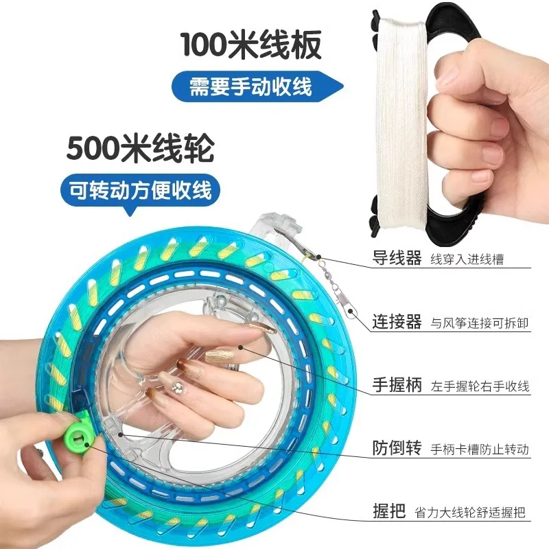 Zestaw Latawca Łąka Latawiec Wiatr do Latać Dzieci Dorosły Duży Kolor Długi Ogon Sznur Latawce Krata Zabawa na Świeżym Powietrzu Sporty Zabawki 1.6m