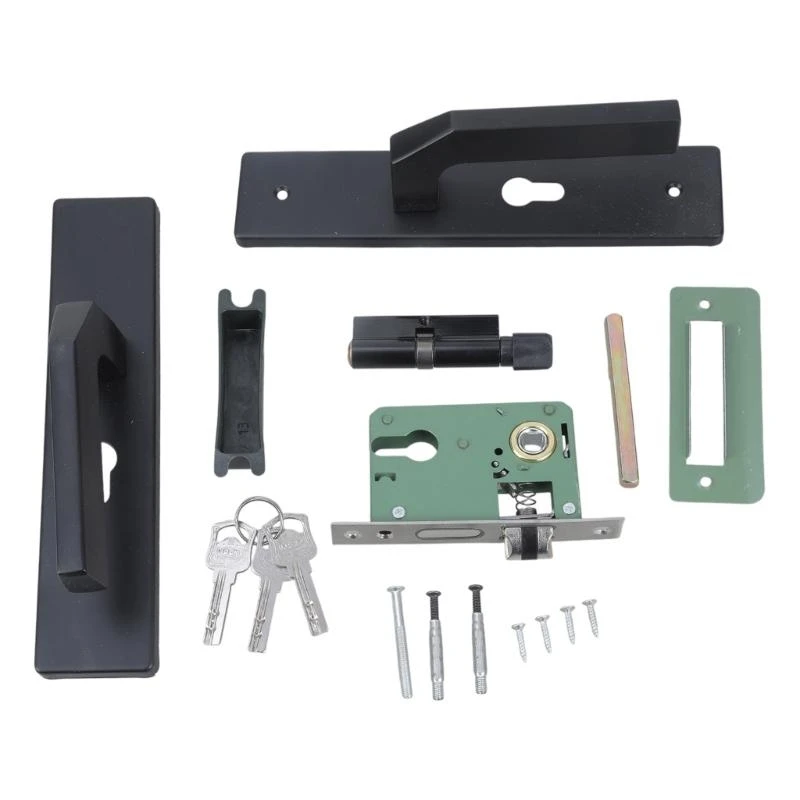 

652F Waterproof and AntiRust Door Handle Lock Security Door Lever Handle Lock Entry Door Handle with Lock and Key Enduring