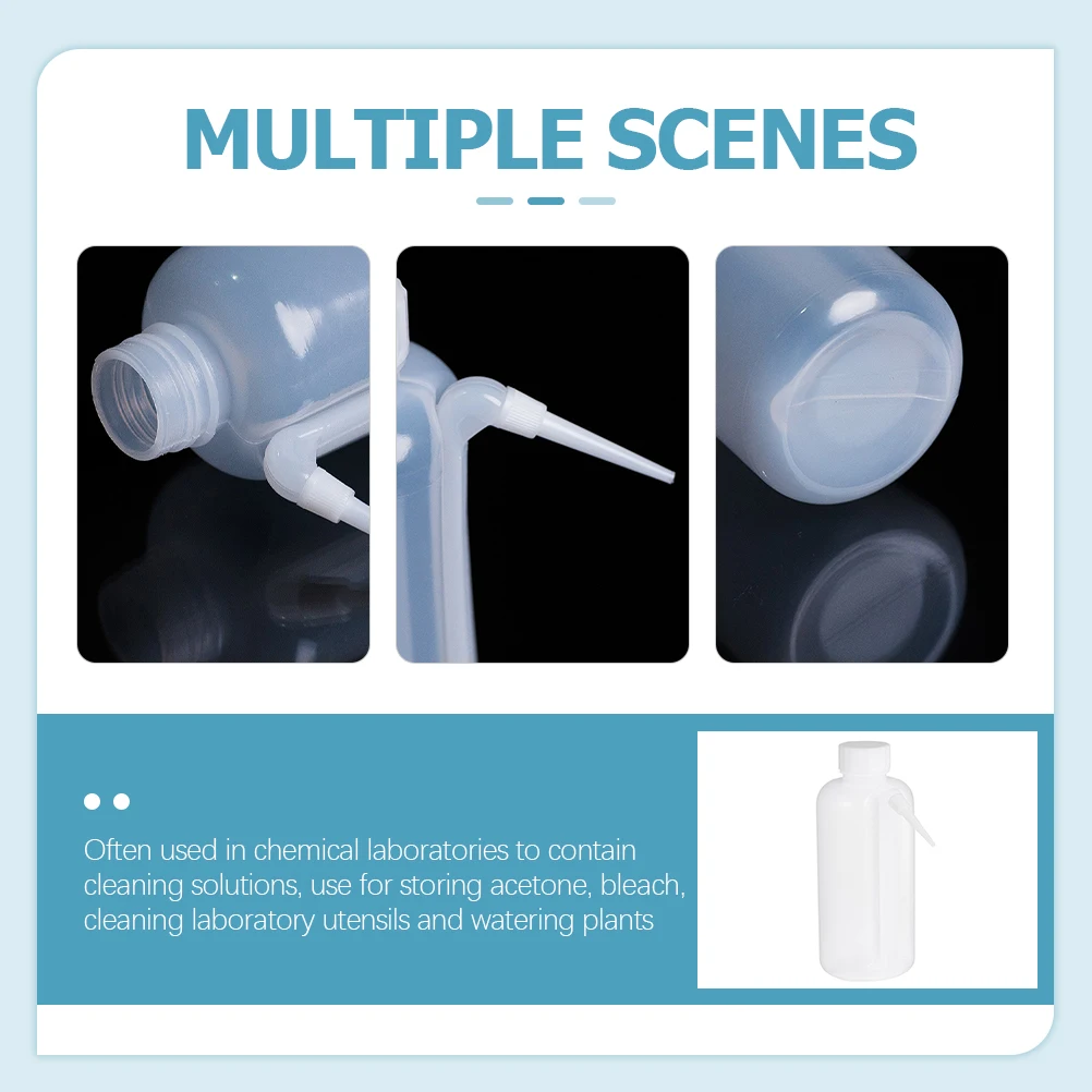 

2 Pcs Bottle Washing and Filling Squeeze Bottles for Liquids Labeling Tool Sports Pump Cleaning Plastic Skincare Oil Travel