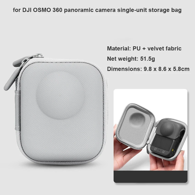 

Portable Mini Bag for DJI Osmo 360 Waterproof Storage Bag Protective Case Bottom opening storage case