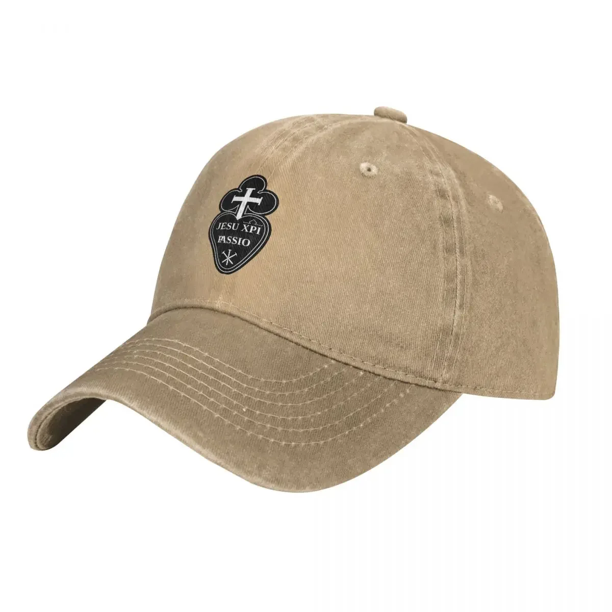 Summer Cap Sun Visor XPI Passio The Passionist Emblem The Passion Christ Hip Hop Caps Jesus God Cross Cowboy Hat Peaked Hats