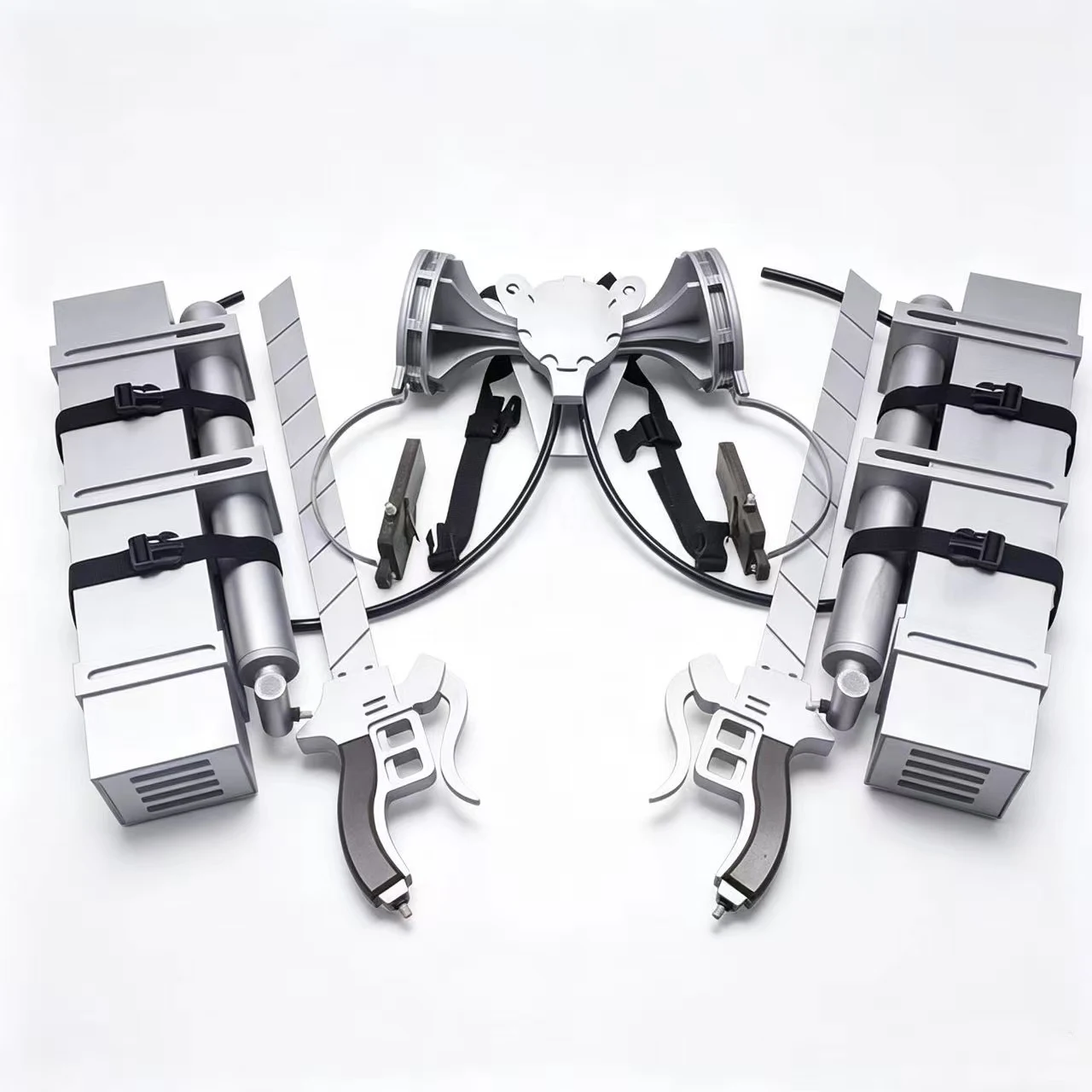 Anime Eren Mikasa 3D Maneuver Gear Cosplay Props Swords Thunder Spears for Halloween Christmas Fancy Party