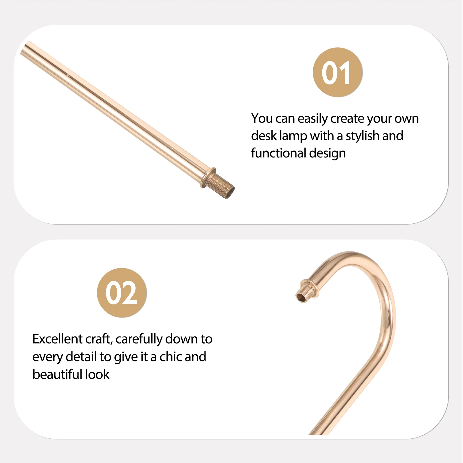 

Table Lamp Accessories Kit for Lamps Stem Making Parts Lighting Downrods & Stems Replacement Repair Kits