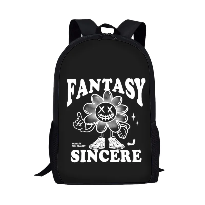 

Fashion Cartoon Trend Rabbit Printing Backpack For Kids Children Schoolbag Teen Boys Girls Book Bag School Student Book Rucksack