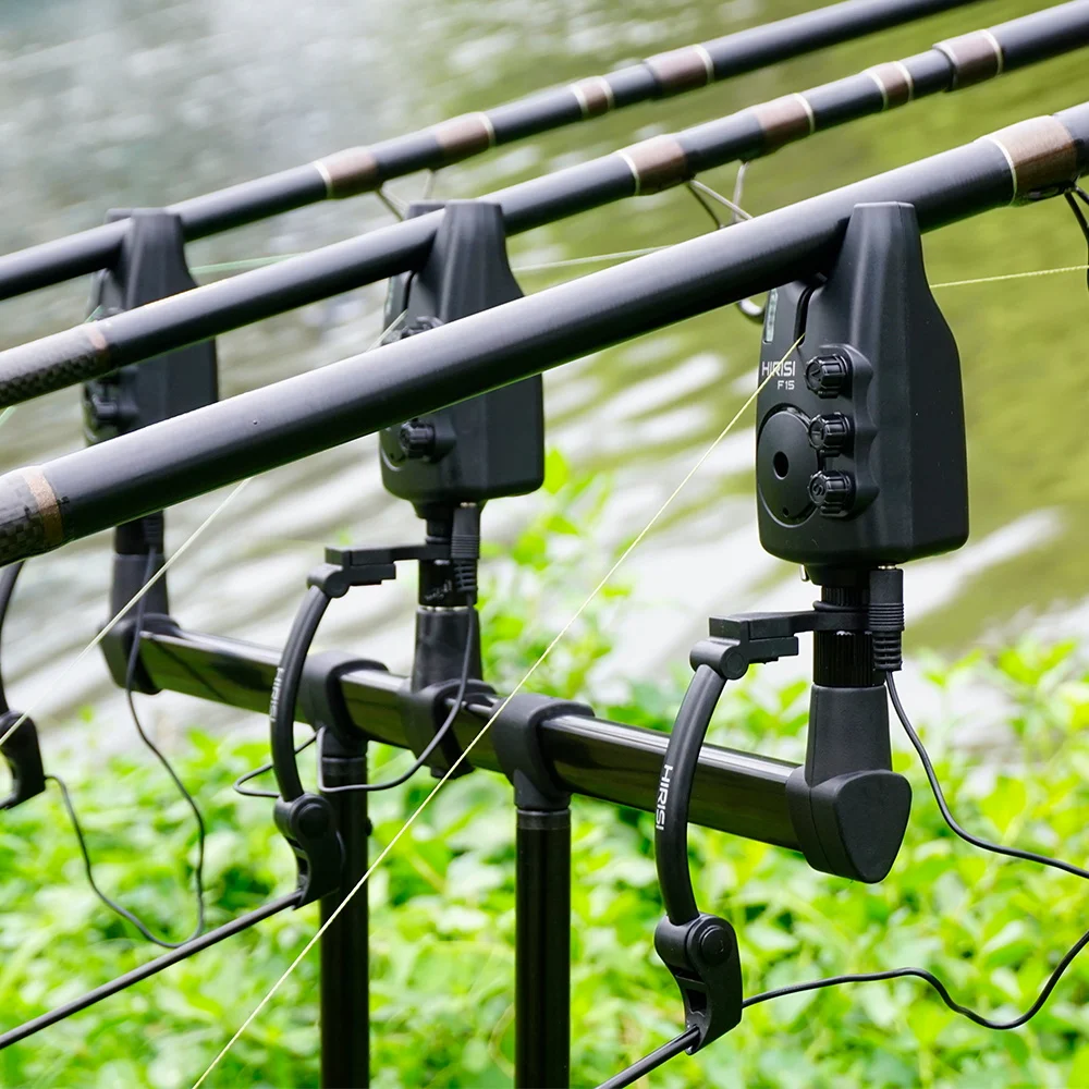 Hirisi F15-4 Fishing Bite Alarm LED Light Indicator Adjustable Volume and Sensitivity 150m Long Range - view 4