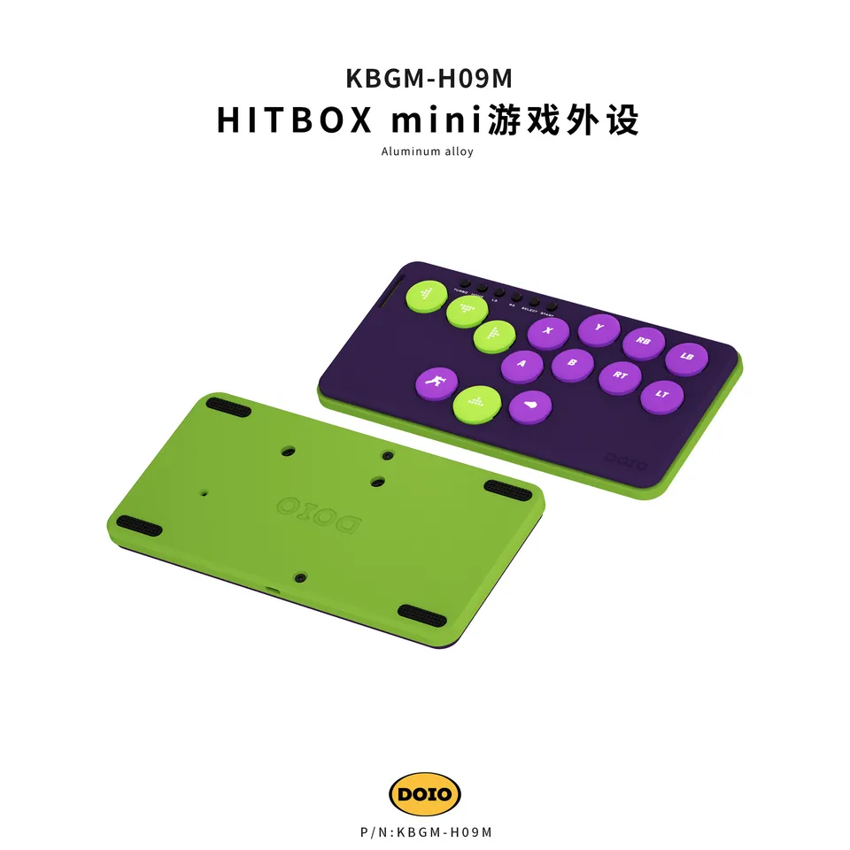 DOIO HITBOX KBGM-H09M Aluminum Alloy Mechanical Keyboard Wired