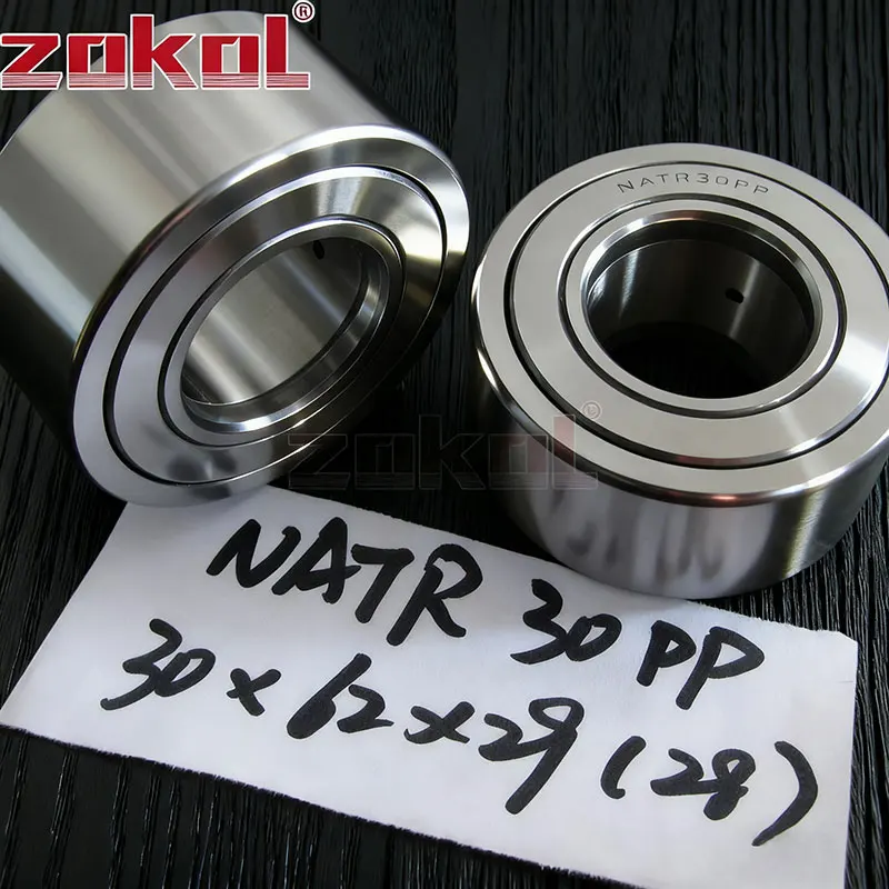 ZOKOL نير نوع المسار بكرات محامل NATR NATV 5 6 8 10 12 15 17 20 25 30 35 40 45 50 PP X أسطواني أسطواني ZOKOL #4