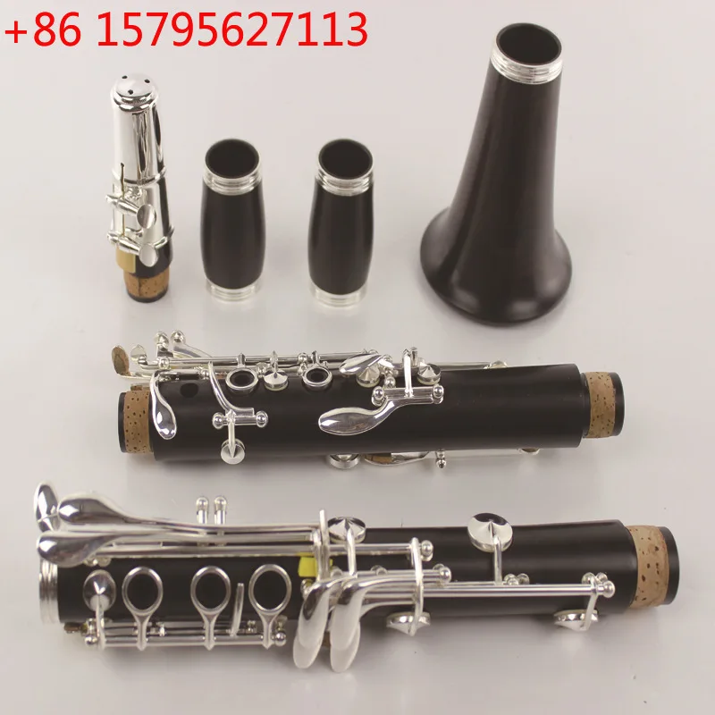 

Performance-grade musical instrument clarinet, 17-key clarinet in B flat, clarinet manufacturer wholesale ebony single