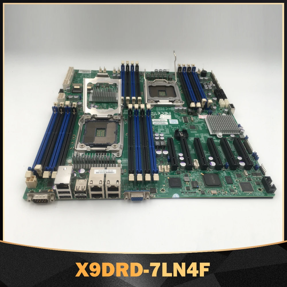 X9DRD-7LN4F For Supermicro Server Motherboard  2011 Dual X79 E5-2600 Family ECC DDR3 LGA2011 PCI-E 3.0